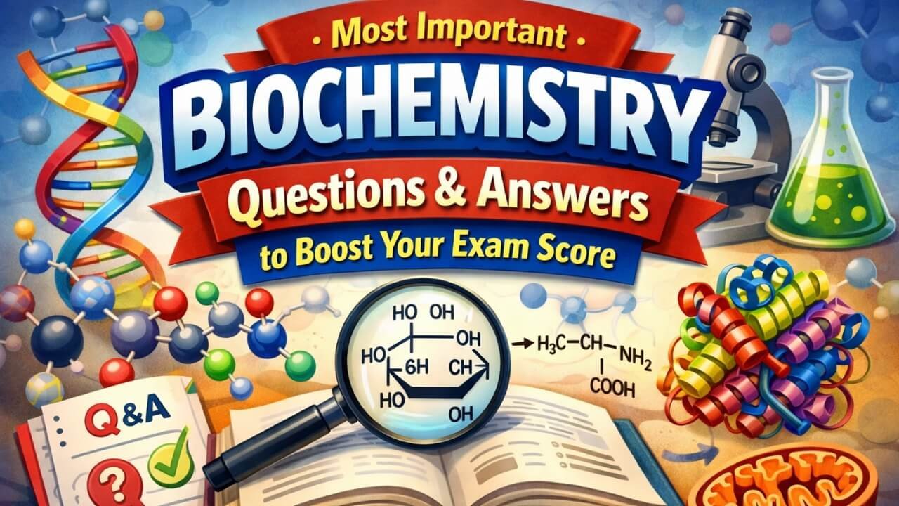 Most Important Biochemistry Questions and Answers