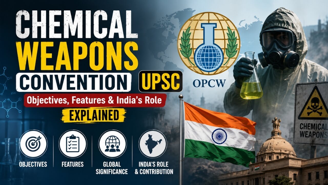 Chemical Weapons Convention UPSC: Objectives, Features & India's Role Explained